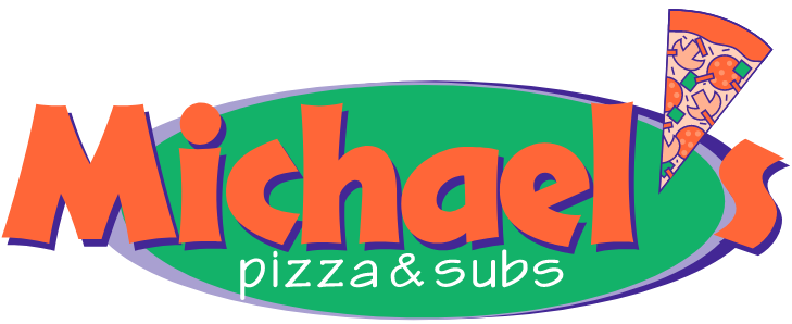 A logo of chae pizza and subs